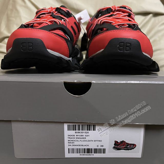 Balenciaga經典款男女鞋 巴黎世家頂級版本3.0三代戶外概念鞋 get金標黑扣Sneaker Tess老爹鞋 Balenciaga情侶款老爹鞋  hdbl1203